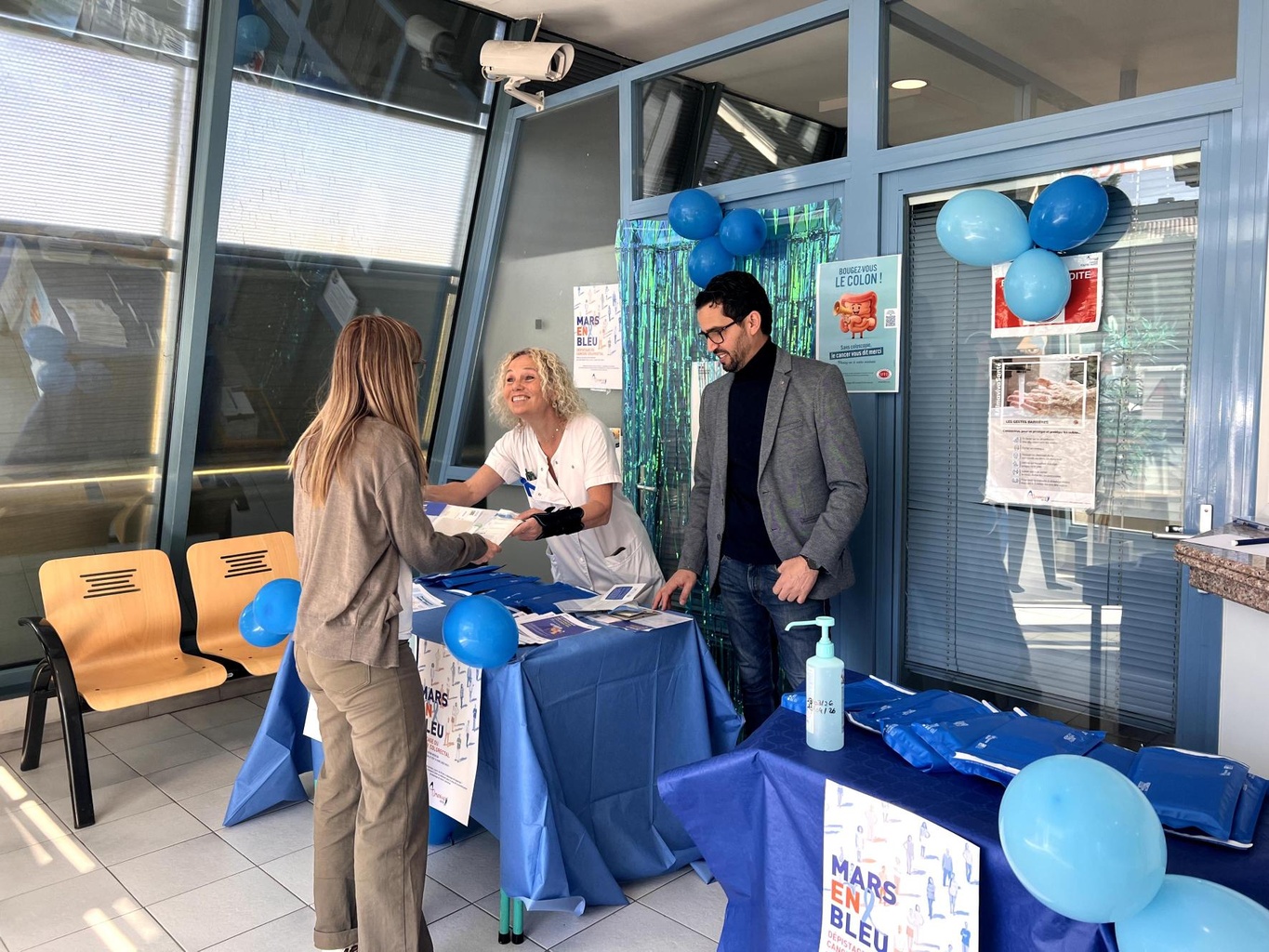 Mars Bleu : mobilisation de notre établissement pour la prévention du cancer colorectal